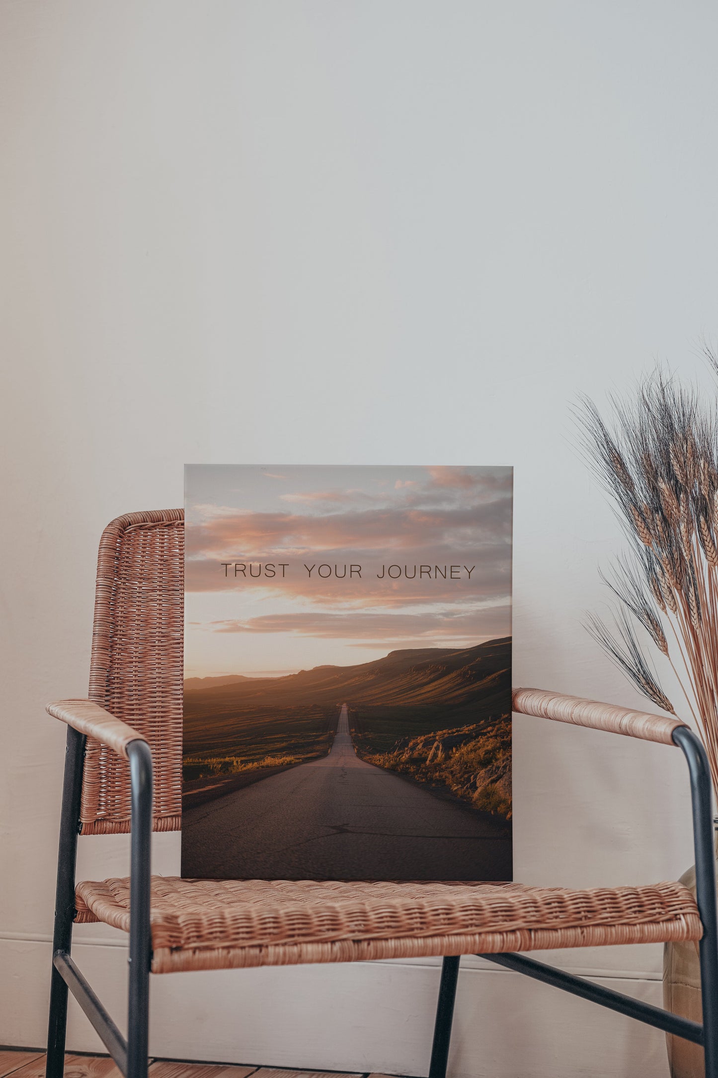 Trust Your Journey – Inspirational Wall Art for Personal Growth & Motivation