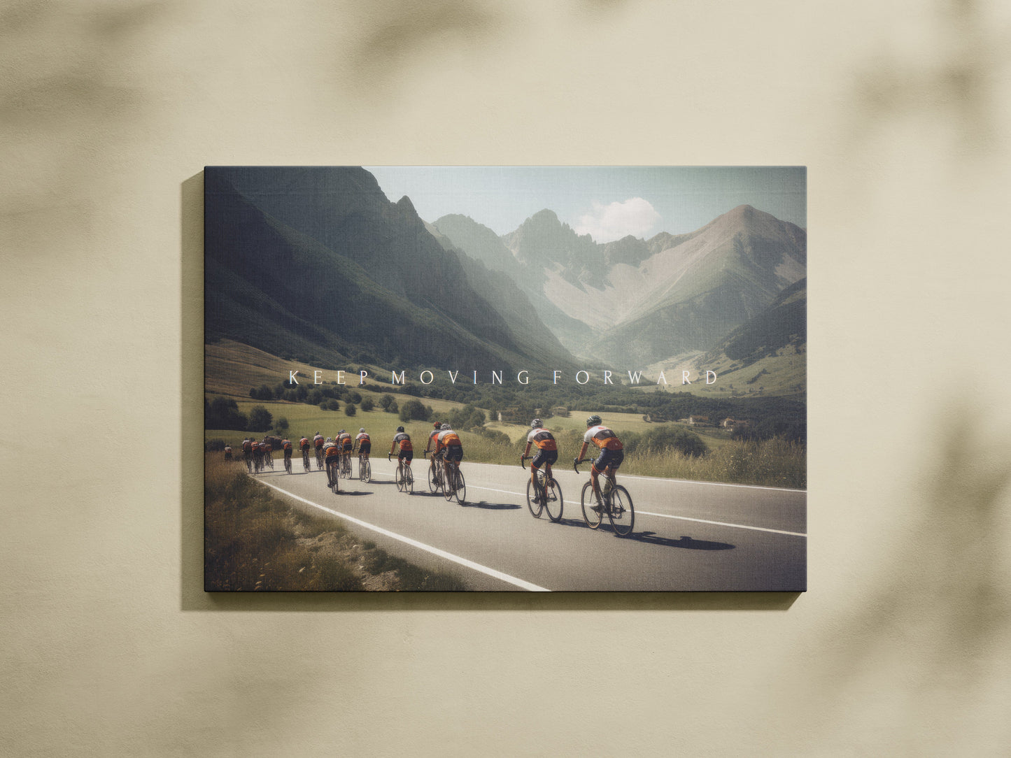 Keep Moving Forward β Inspirational Motivational Wall Art for Office & Living Room