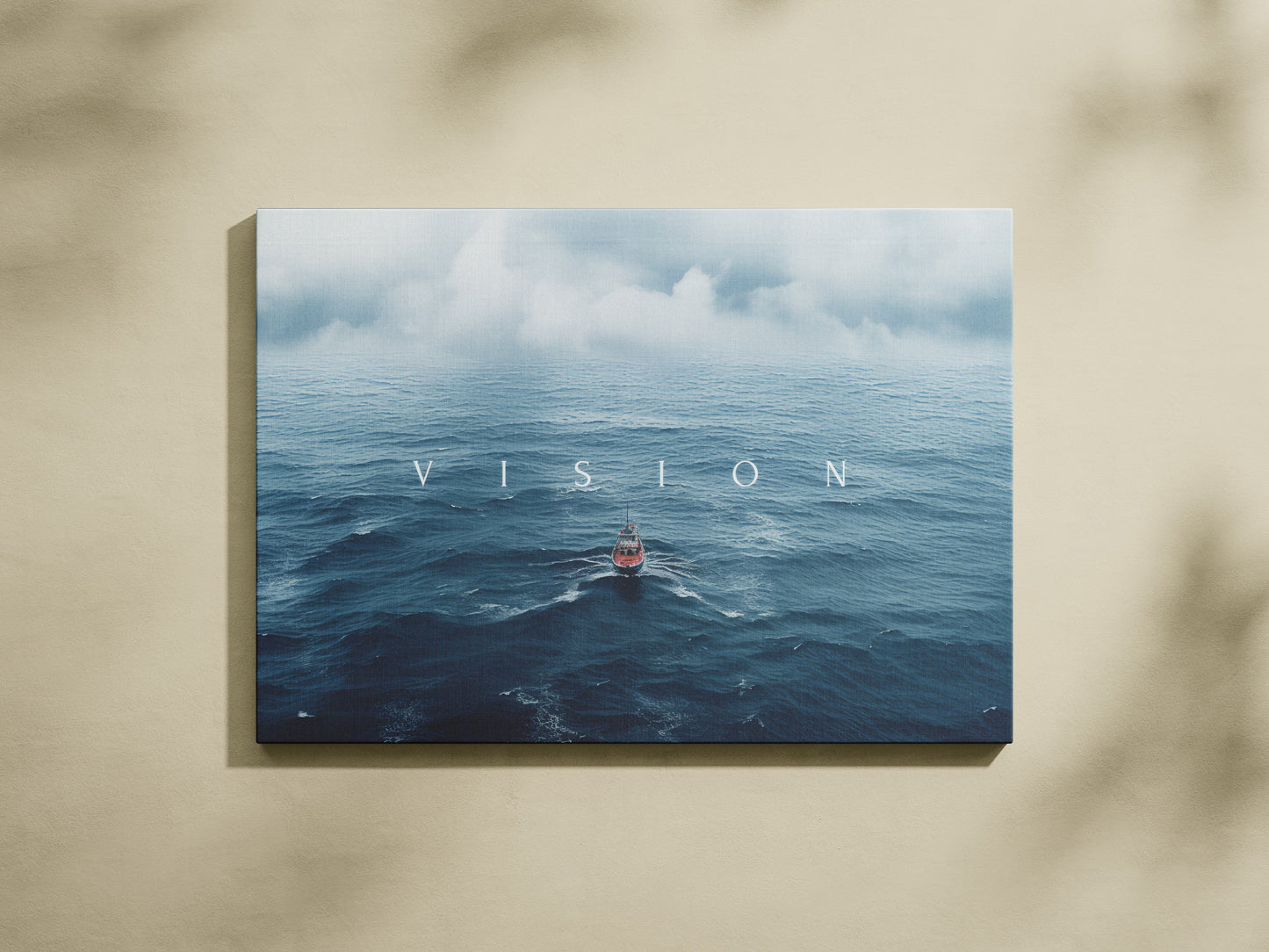 Vision β Inspirational Typography Wall Art for Office & Living Room