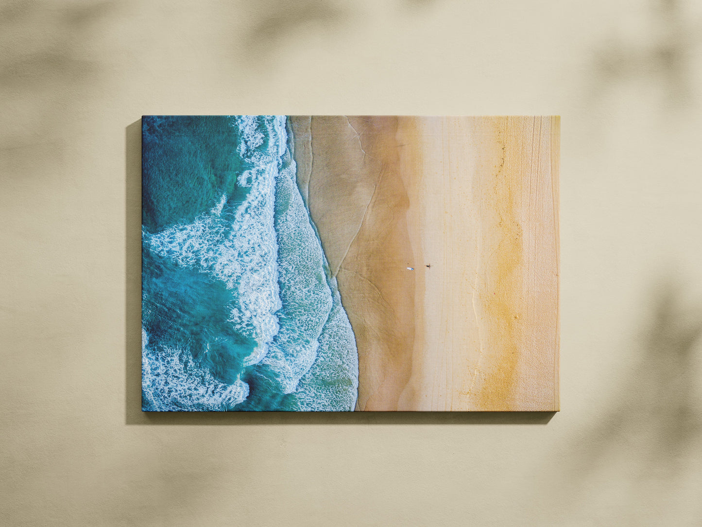 Be Like Water Abstract Wall Art – Fluid Modern Canvas Decor for Living Room & Bedroom