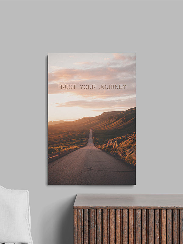 Trust Your Journey – Inspirational Wall Art for Personal Growth & Motivation