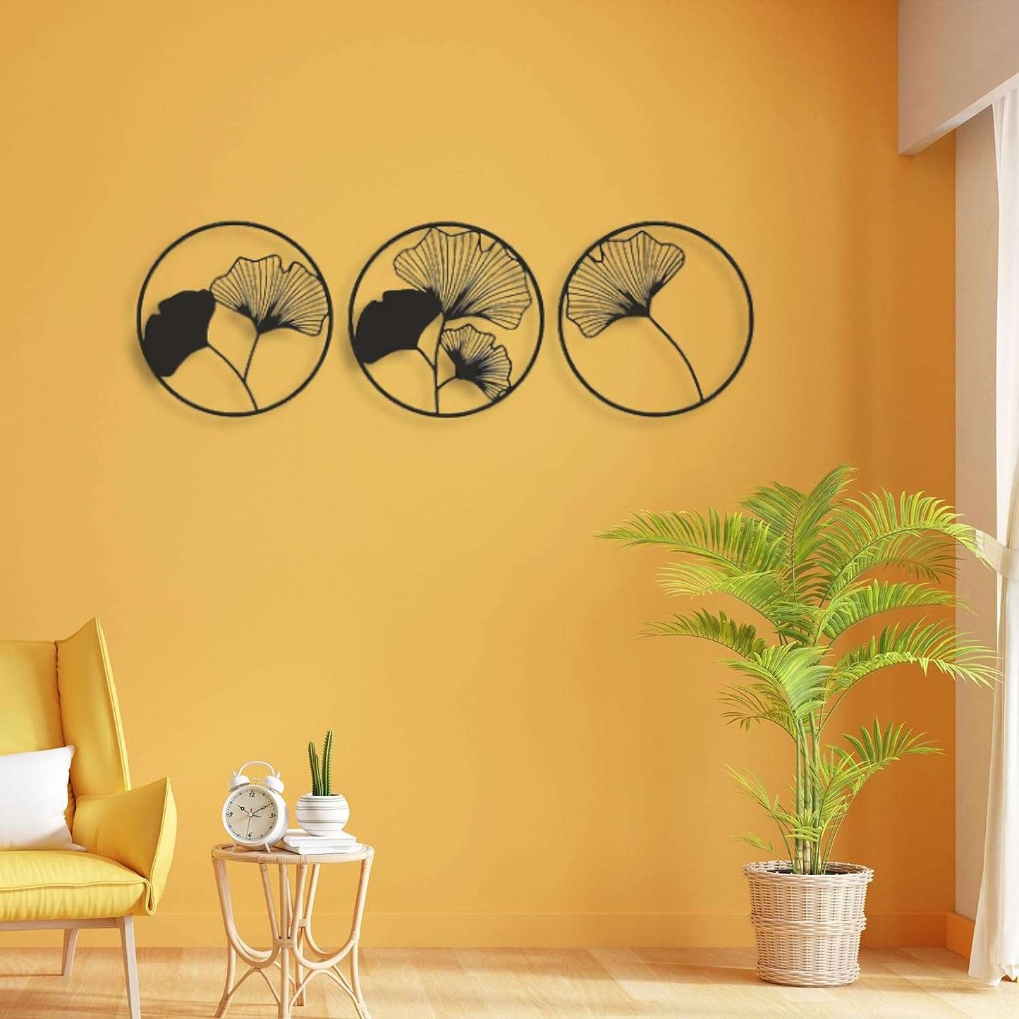 UNLEASHING UNIQUE ART WITH LUXURY 3 Pieces Leaf