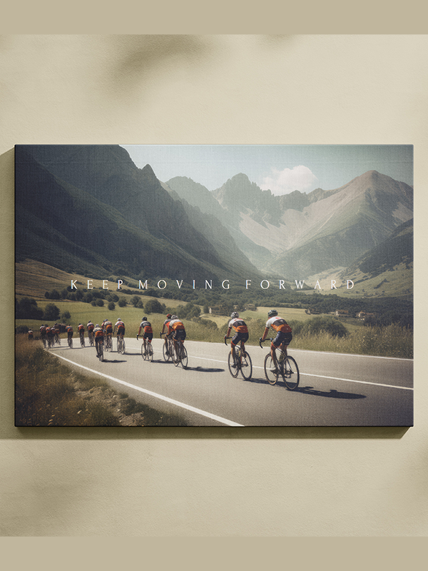 Keep Moving Forward β Inspirational Motivational Wall Art for Office & Living Room