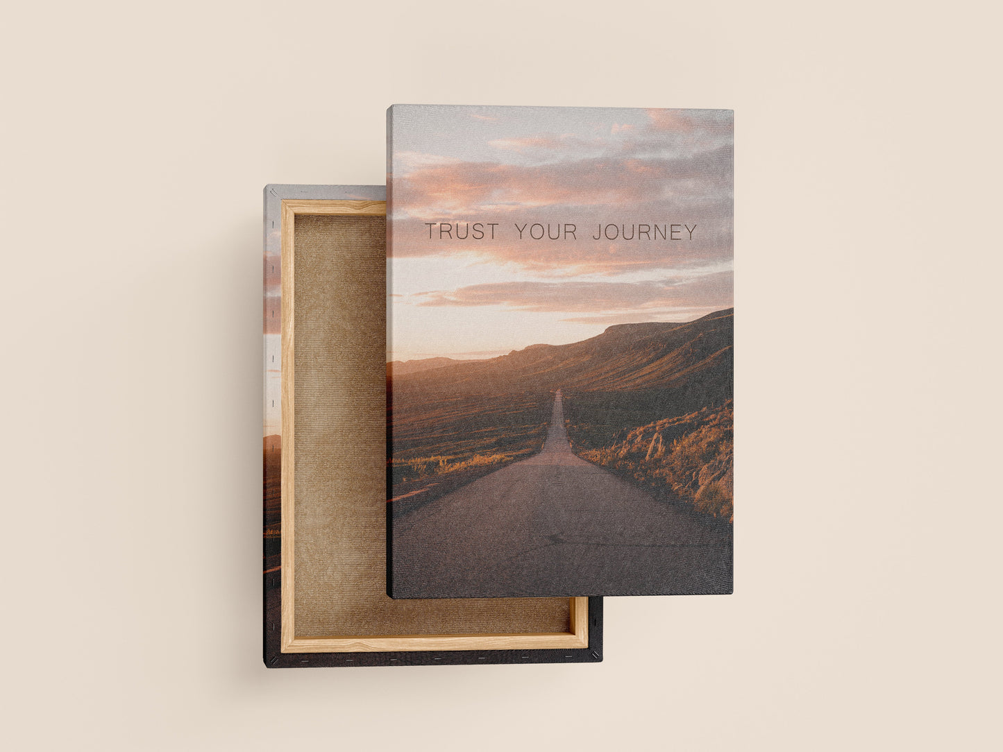 Trust Your Journey – Inspirational Wall Art for Personal Growth & Motivation