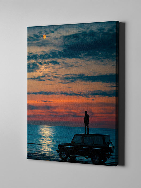 How Lucky We Are to Live on This Planet – Inspirational Earth Quote Wall Art for Nature & Space Lovers