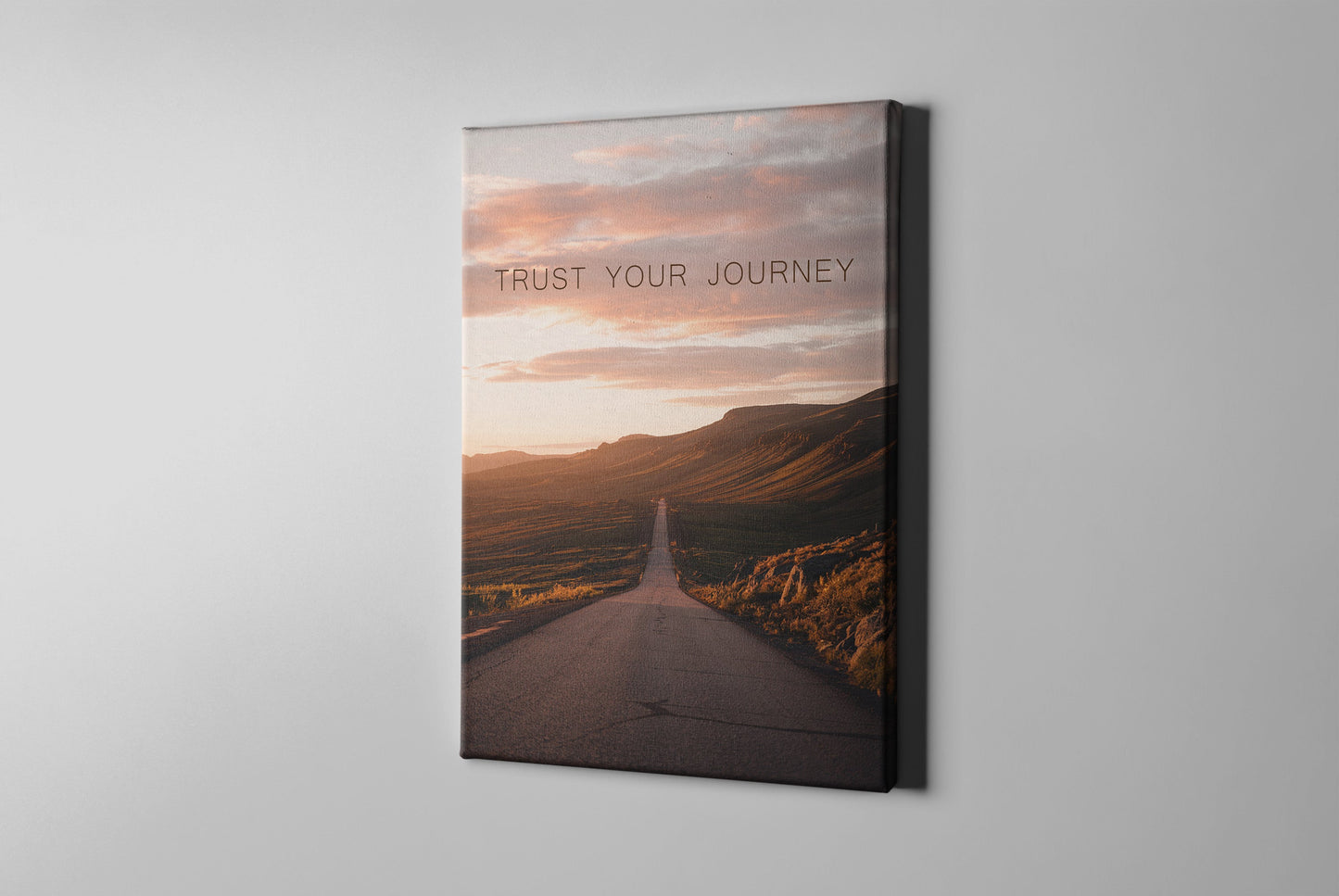 Trust Your Journey – Inspirational Wall Art for Personal Growth & Motivation