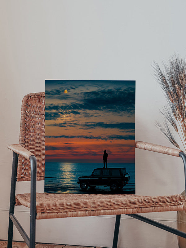 How Lucky We Are to Live on This Planet – Inspirational Earth Quote Wall Art for Nature & Space Lovers
