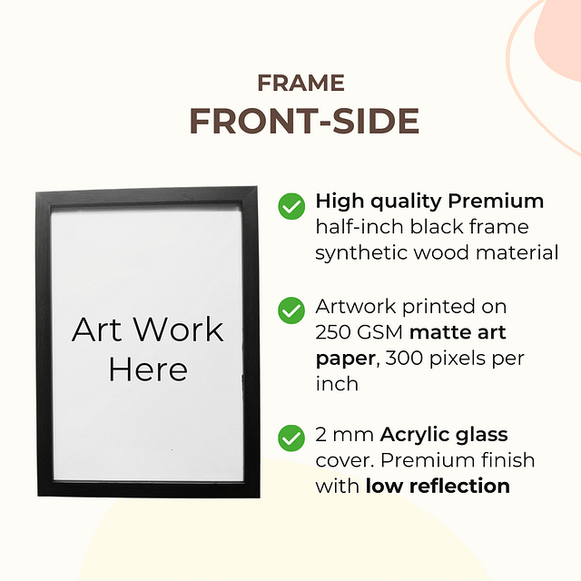 Set of 3 Colorful Picasso-Inspired Abstract Face Prints Framed Wall Art – A3 Size (13 x 18 Inches)