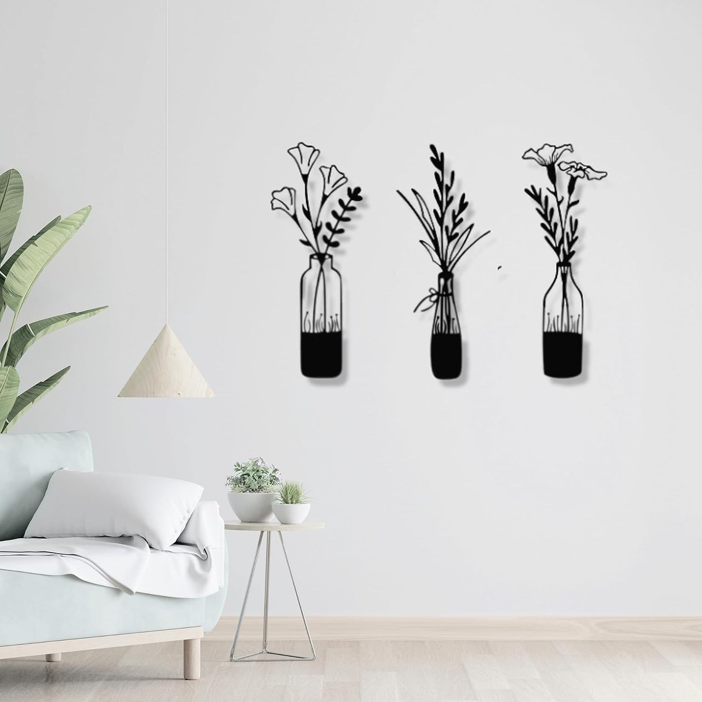 UNLEASHING UNIQUE ART WITH LUXURY 3 Pieces Flower Vase