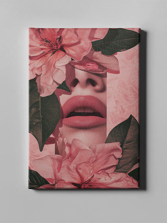 Vibrant Abstract Portrait – Emotions in Colorful Brushstrokes Canvas Wall Art for Living Room & Creative Spaces