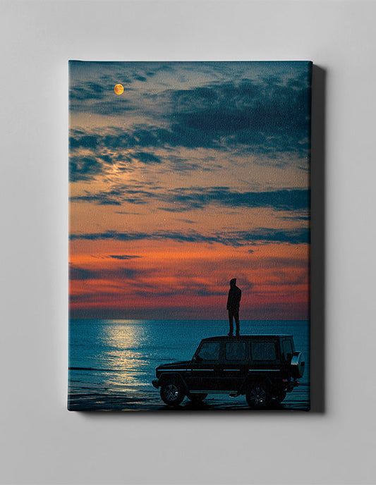 How Lucky We Are to Live on This Planet – Inspirational Earth Quote Wall Art for Nature & Space Lovers