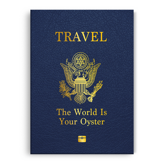Travel – The World Is Your Oyster Inspirational Wall Art