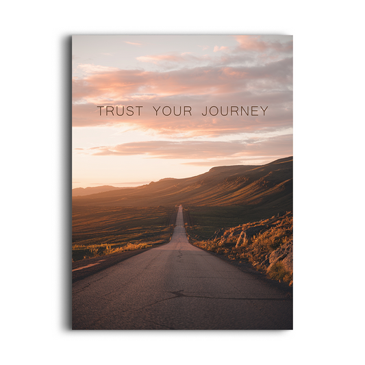 Trust Your Journey – Inspirational Wall Art for Personal Growth & Motivation