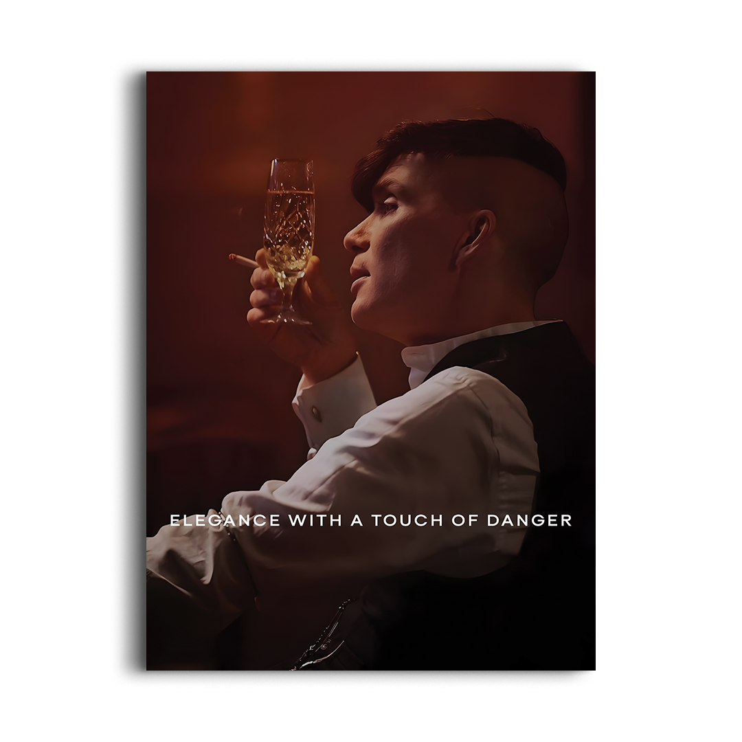 Elegance with a Touch of Danger – Stylish Contemporary Wall Art