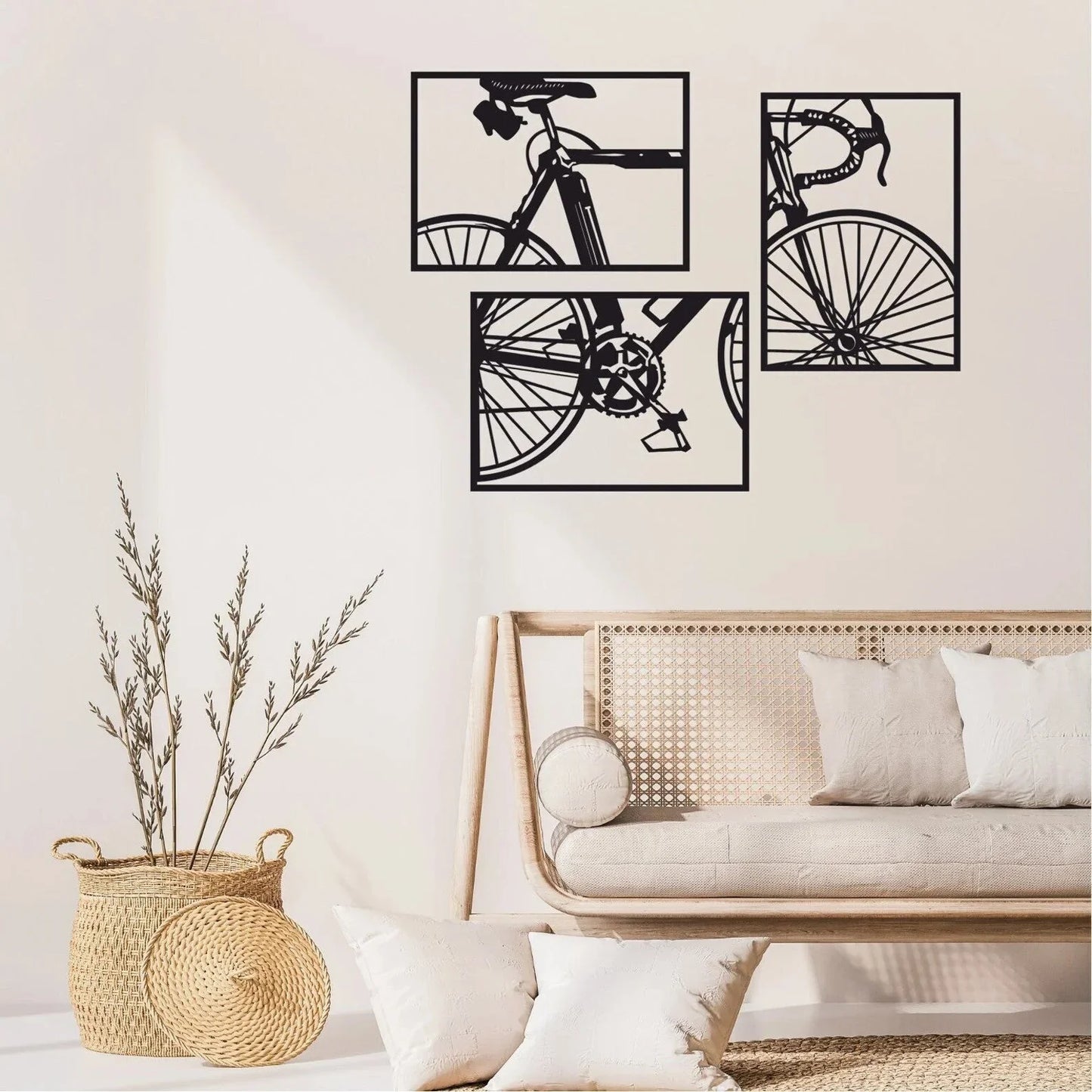 Cycle Serenity Wood Bicycle Wall Decor