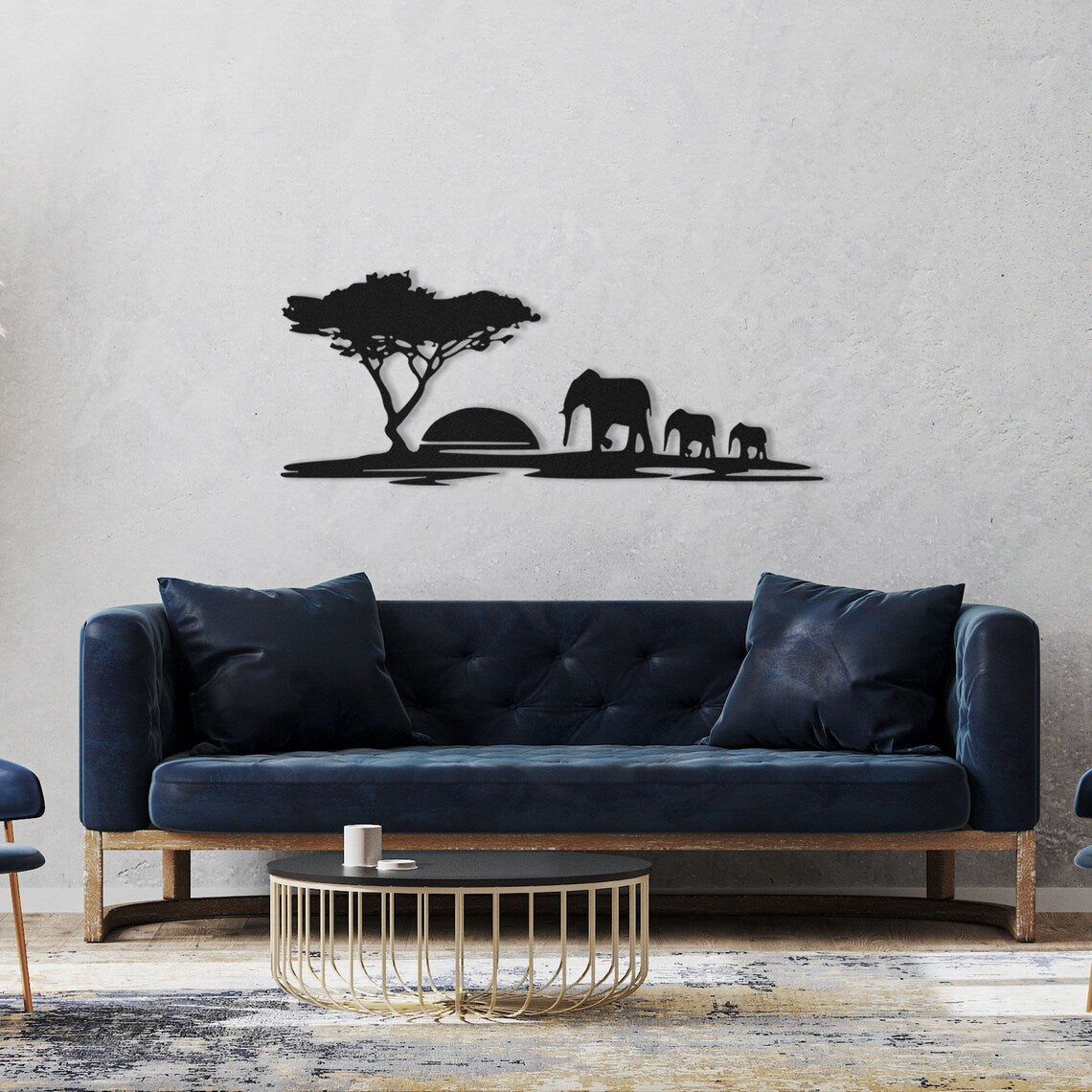 Africa Sculpture Wood Wall Decor