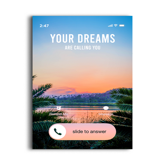 Your Dreams – Inspirational Wall Art to Chase Ambitions & Stay Motivated