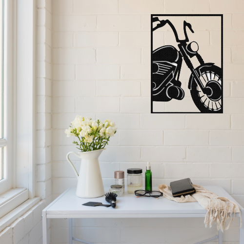 Biker's Legacy Motorcycle Wood Wall Decor