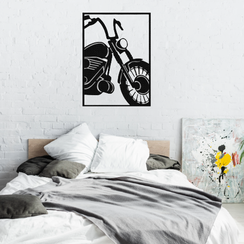 Biker's Legacy Motorcycle Wood Wall Decor