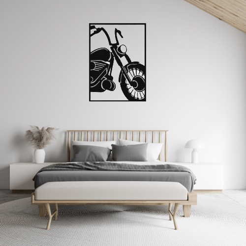 Biker's Legacy Motorcycle Wood Wall Decor