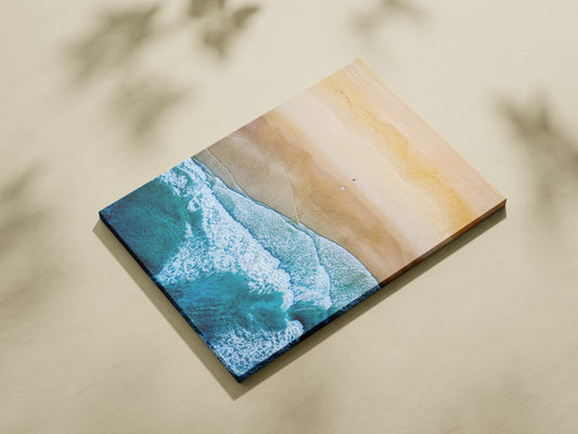 Be Like Water Abstract Wall Art – Fluid Modern Canvas Decor for Living Room & Bedroom