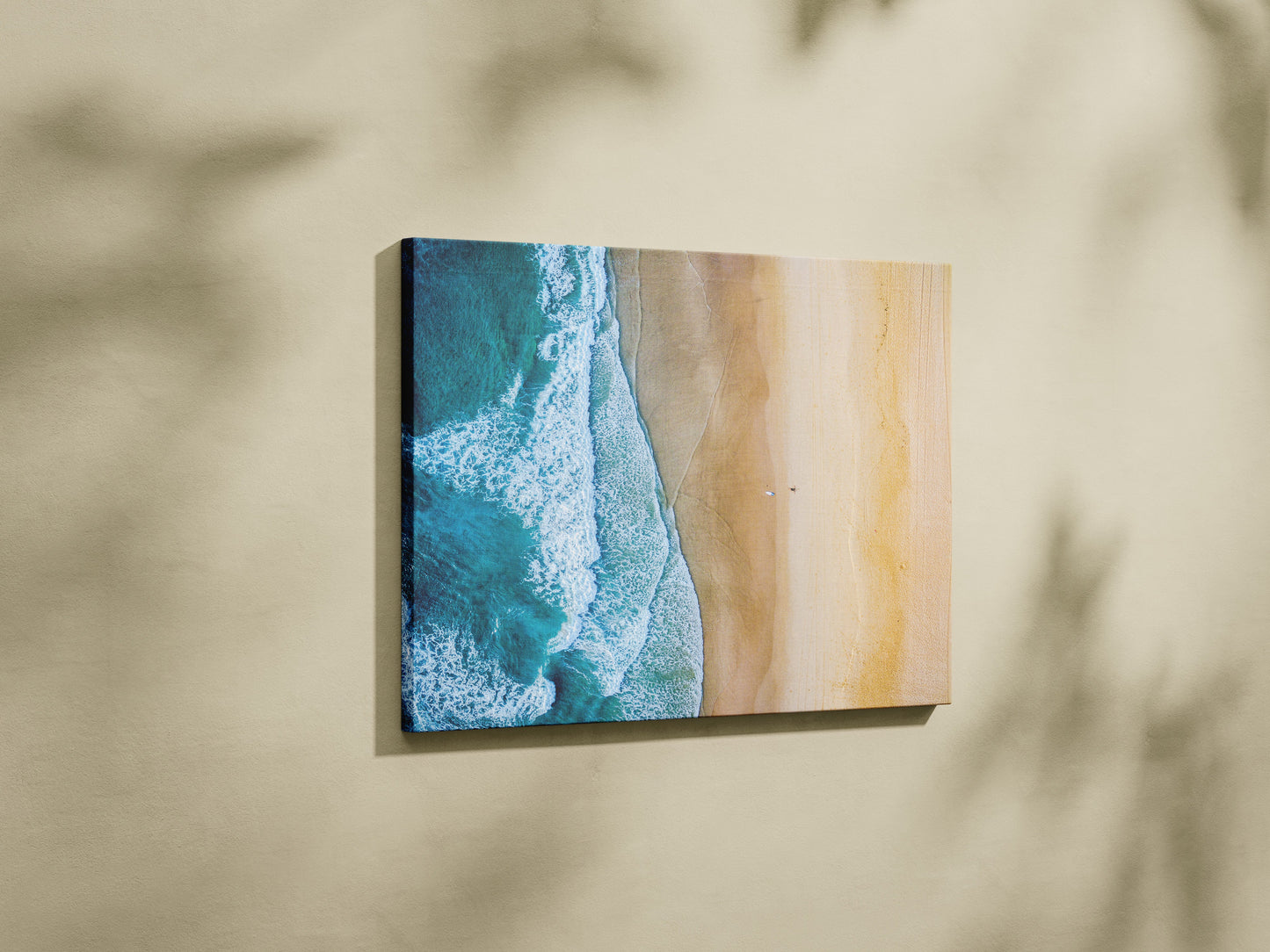 Be Like Water Abstract Wall Art – Fluid Modern Canvas Decor for Living Room & Bedroom
