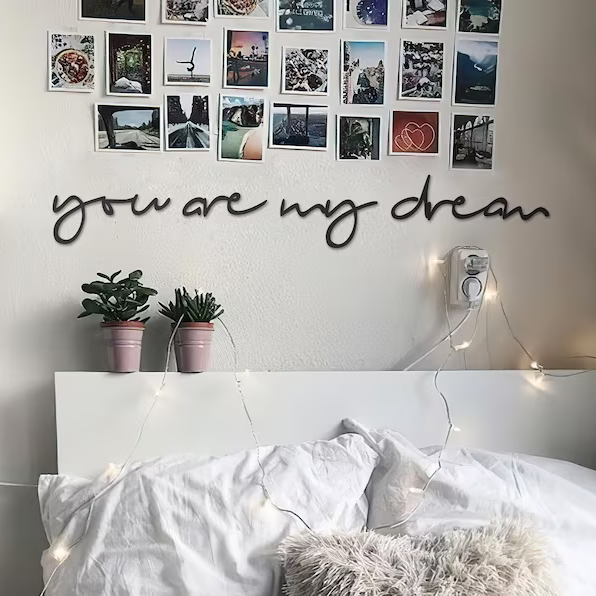 You Are My Dream Sign Wood Wall Decor