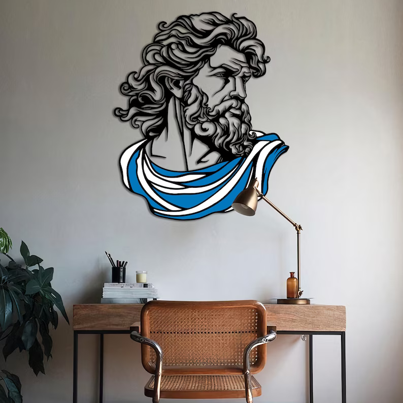 Bust of Greek Goddess Decorative Wall Decor