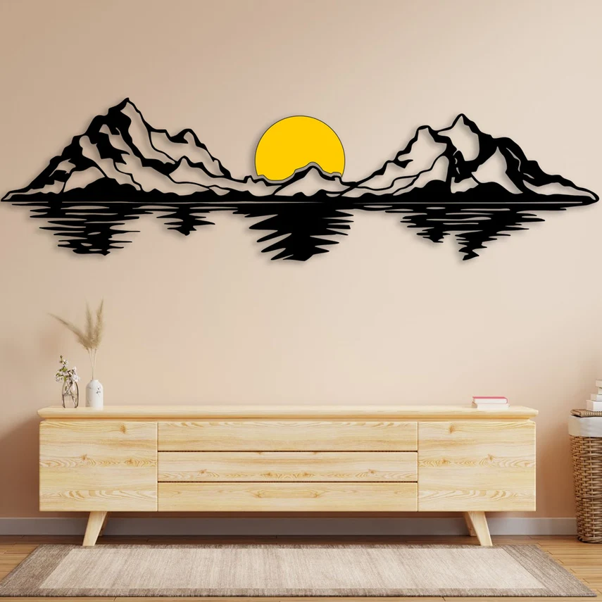 Sunset Decorative Wood Wall Decor