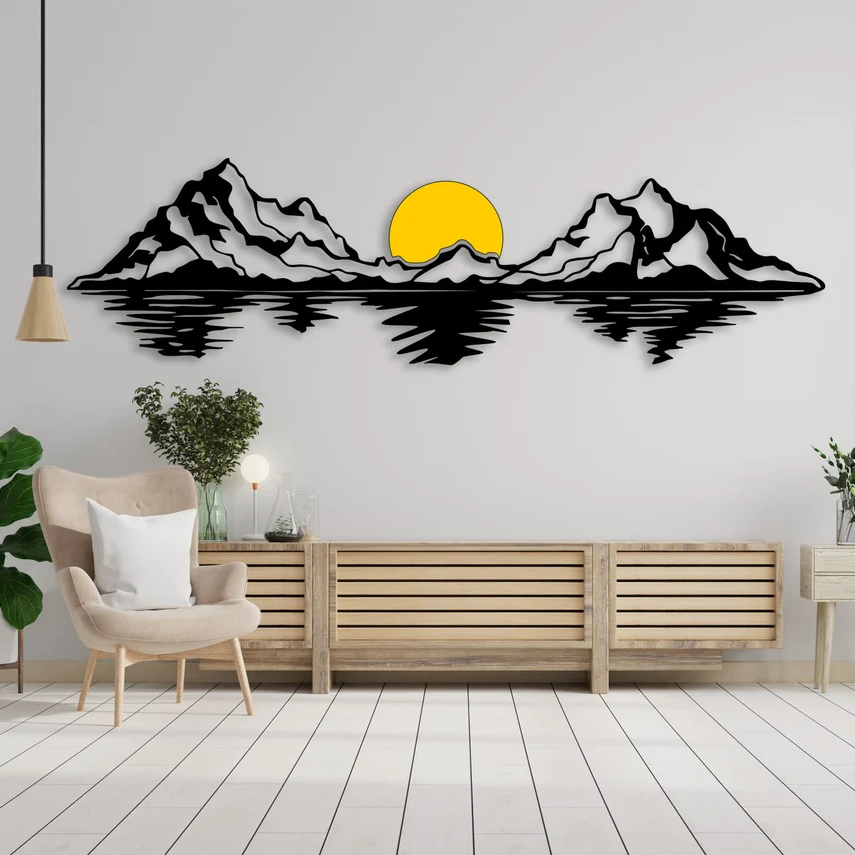 Sunset Decorative Wood Wall Decor