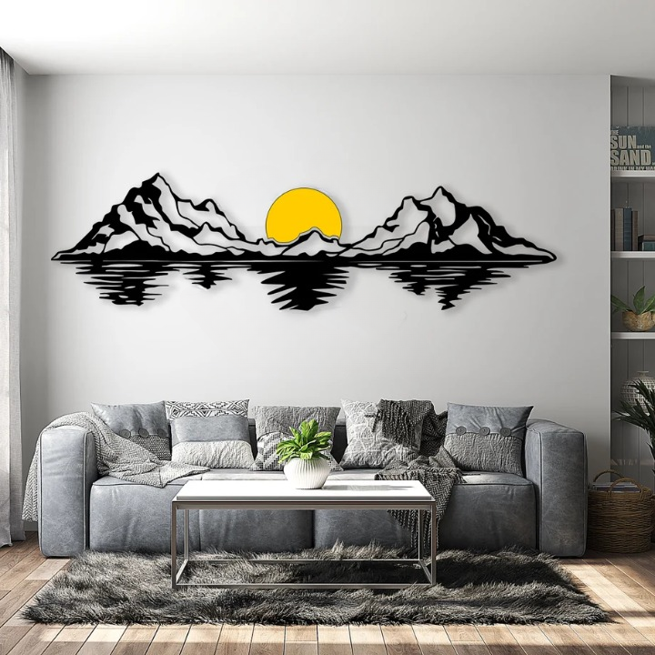 Sunset Decorative Wood Wall Decor