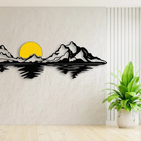 Sunset Decorative Wood Wall Decor