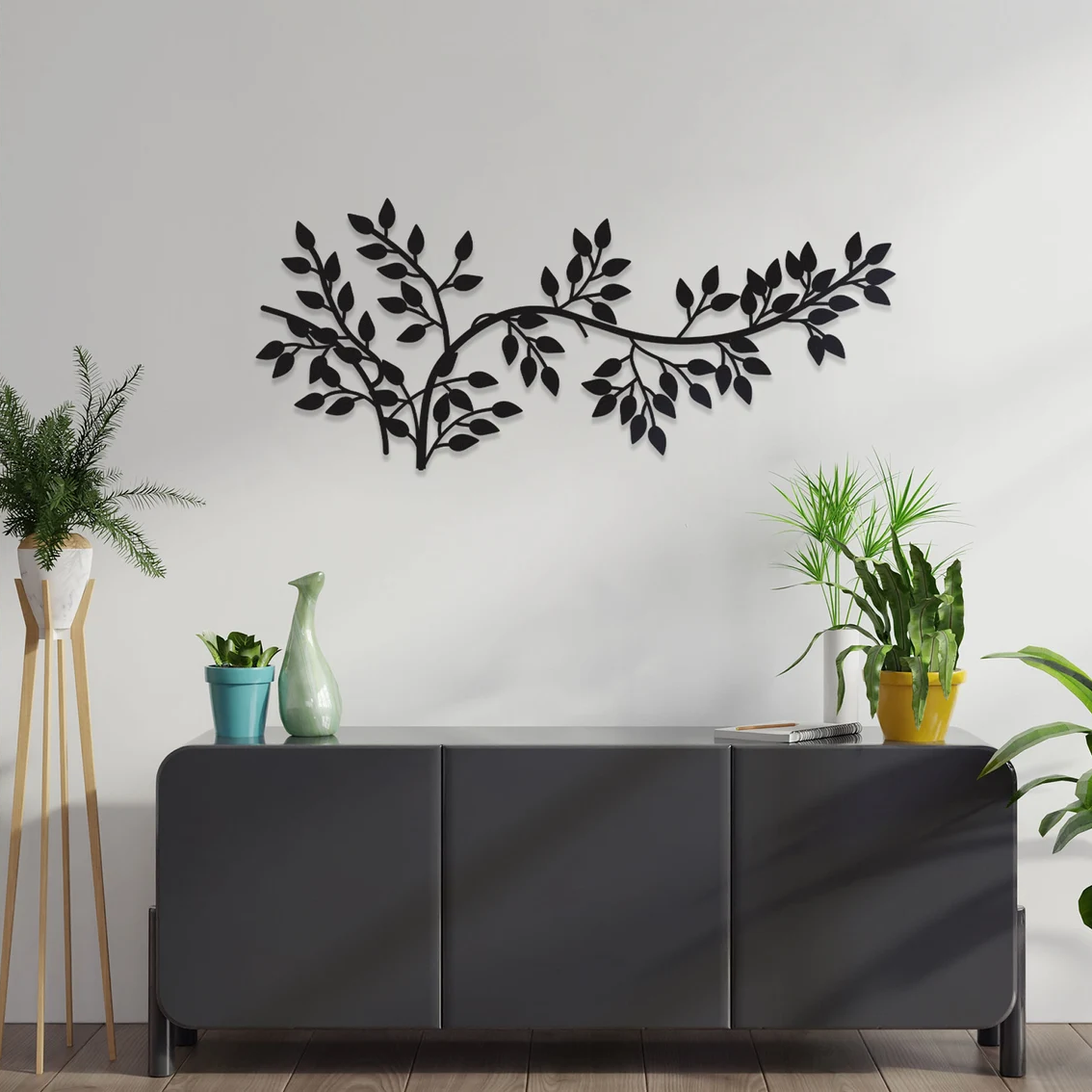 Nature's Embrace Tree Branch Wood Wall Decor