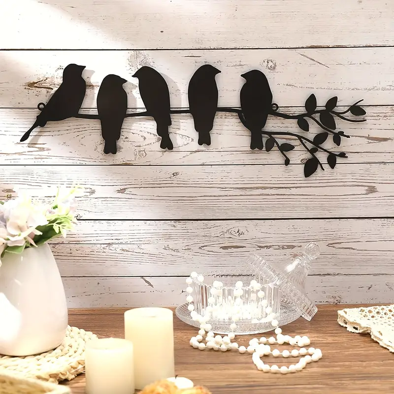 Birds On The Branch Wood Wall Decor