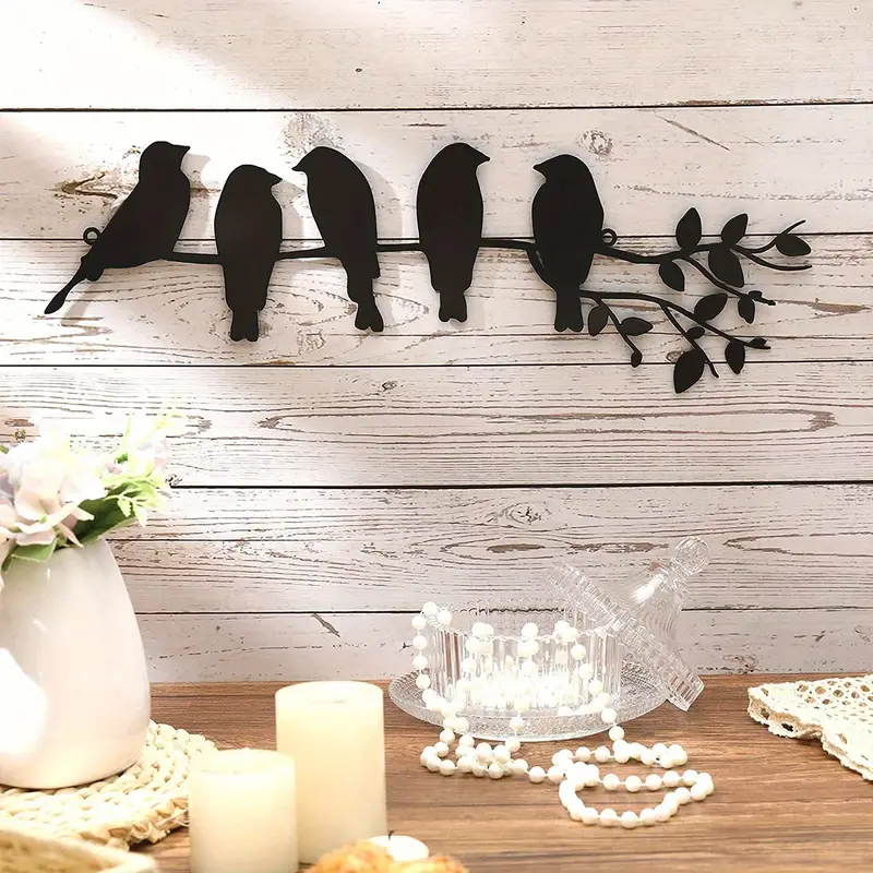 Birds On The Branch Wood Wall Decor