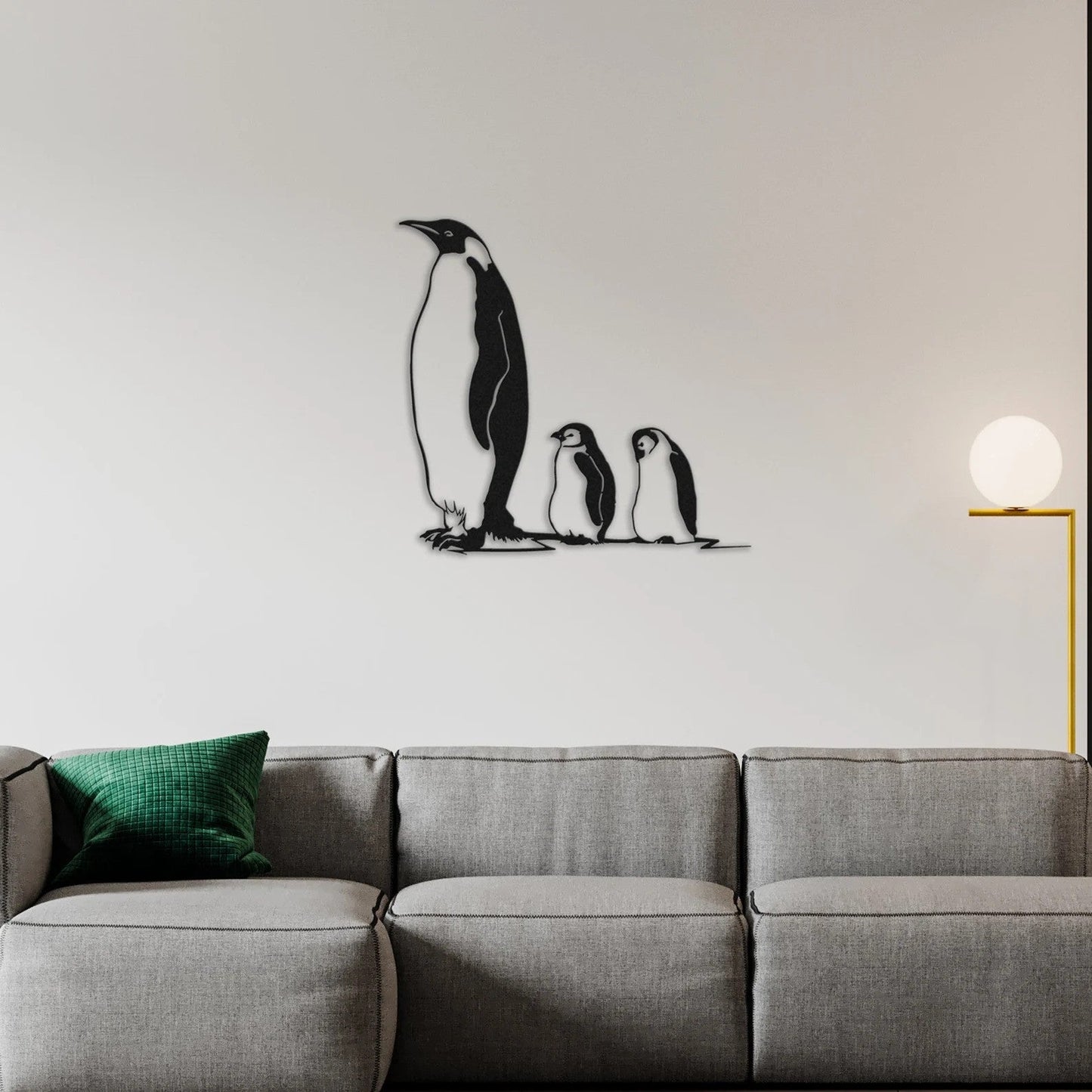 Playful Penguins Animal Wood Wall Decor