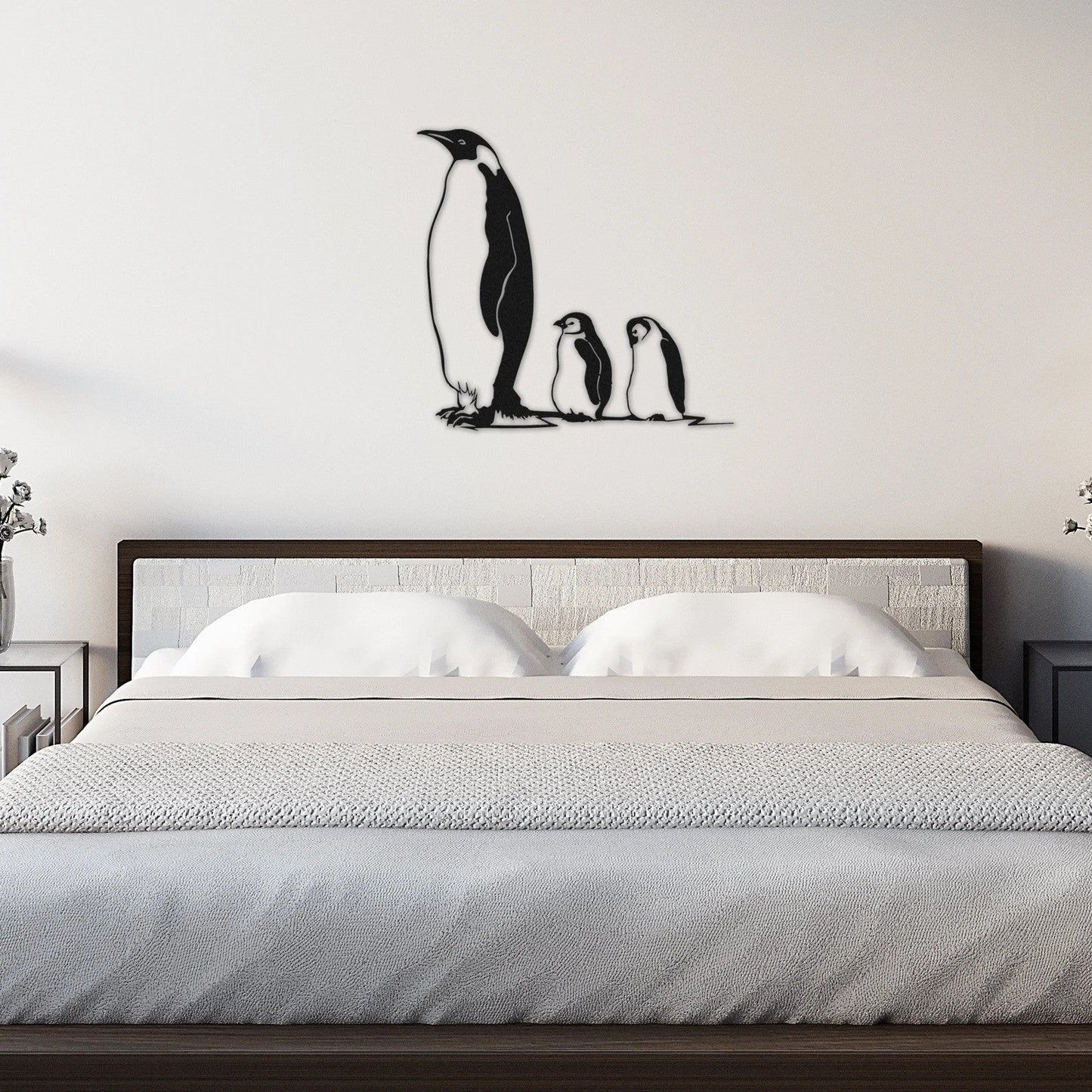 Playful Penguins Animal Wood Wall Decor