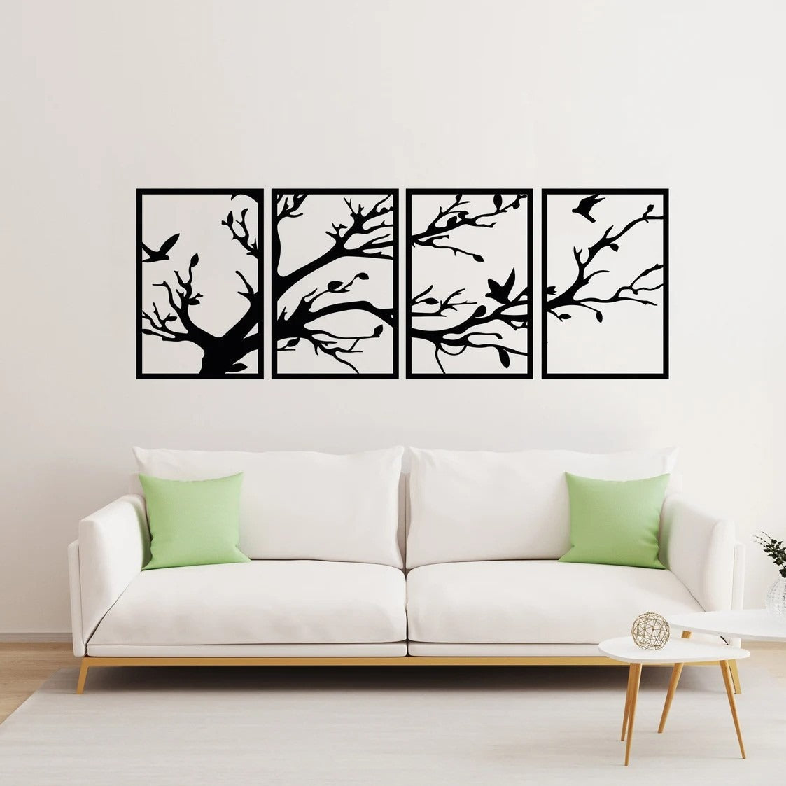 Woodland Symphony Tree Wood Wall Decor