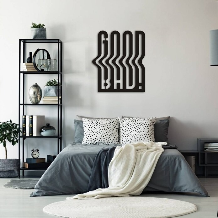 Good and Bad Design Wood Wall Decor