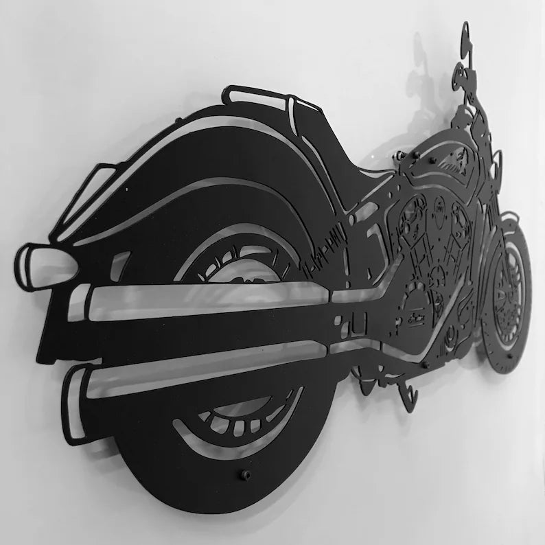 Motorcycle Motorroad Wall Decor