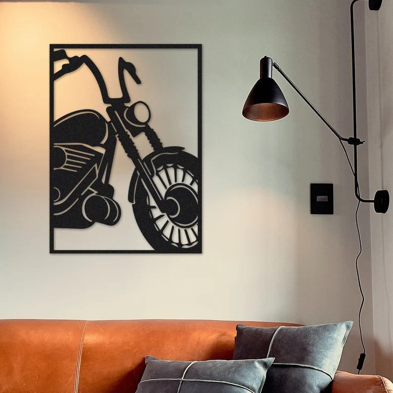 Biker's Legacy Motorcycle Wood Wall Decor