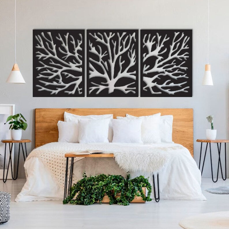 Tree Branches Decorative Wood Wall Decor