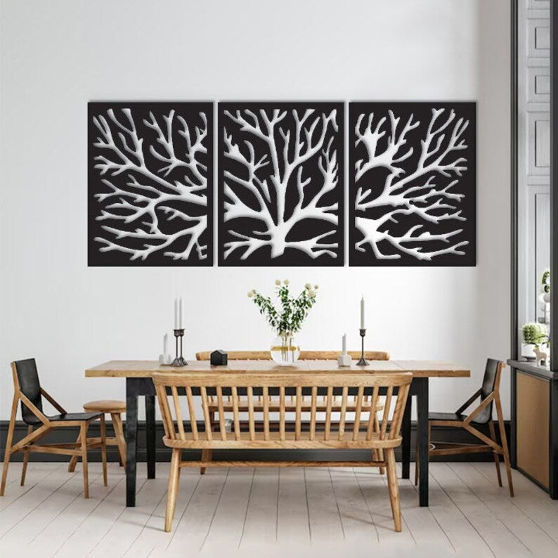 Tree Branches Decorative Wood Wall Decor