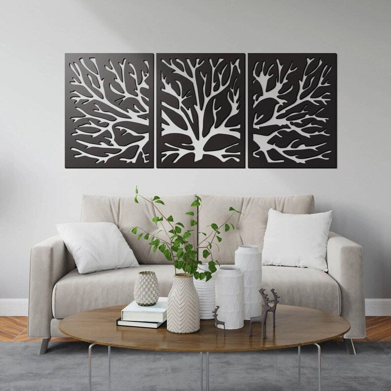 Tree Branches Decorative Wood Wall Decor