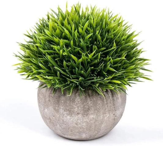 RaajaOutlets Artificial Tables Decoration Plants | Home | Office | Indoor Showpices, Green